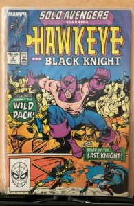 Solo Avengers #4 Direct Edition (1988)