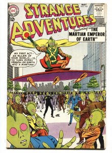 STRANGE ADVENTURES #152 1963- MARTIAN EMPEROR-UFO-VF-