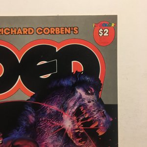 Den #2 Richard Corben Fantagor Press 1988 HTF Low Print Sci-Fi Fantasy