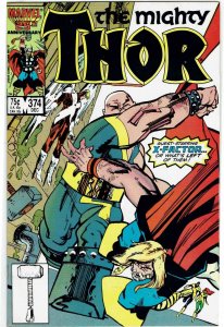 Thor #374 (1966 v1) Walt Simonson X-Factor VF