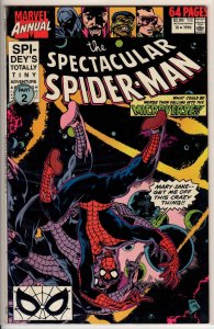 The Spectacular Spider-Man Annual #10 Direct Edition (1990) 7.5 VF-