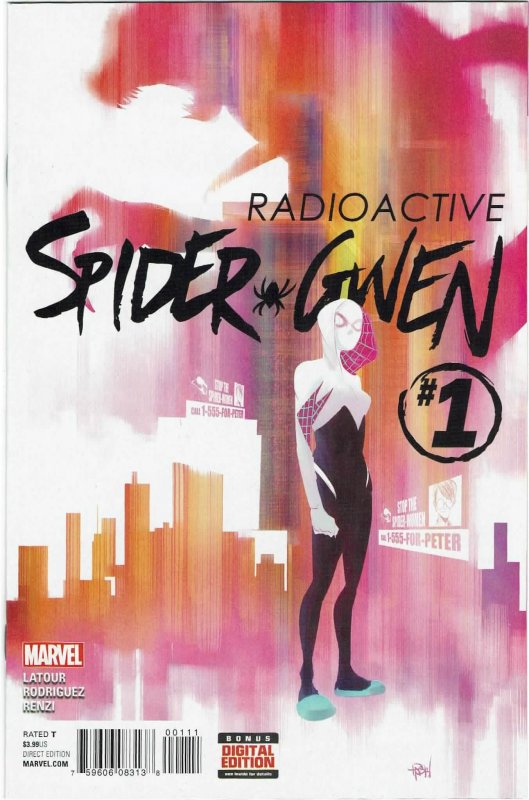 Spider-Gwen #1 (2016 v2) Jason Latour Lizard NM