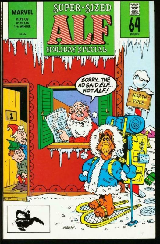 ALF #1, VF/NM, Holiday Special, Marvel,  1988 1989 more in store