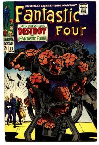 FANTASTIC FOUR #68 comic book 1968 MARVEL COMICS  KIRBY VF/NM