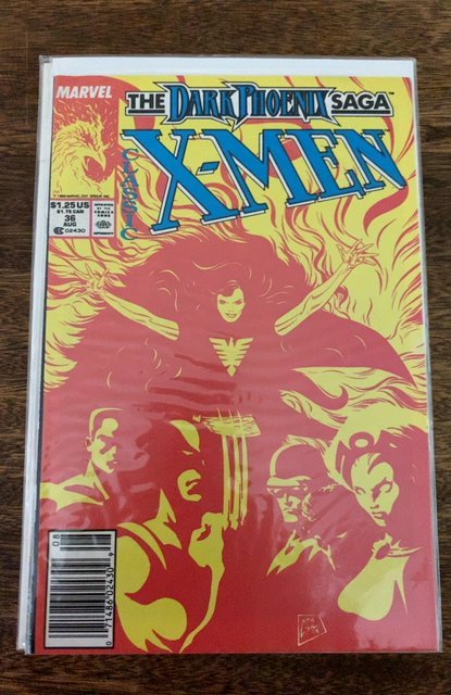 Classic X-Men #36 (1989) newsstand edition