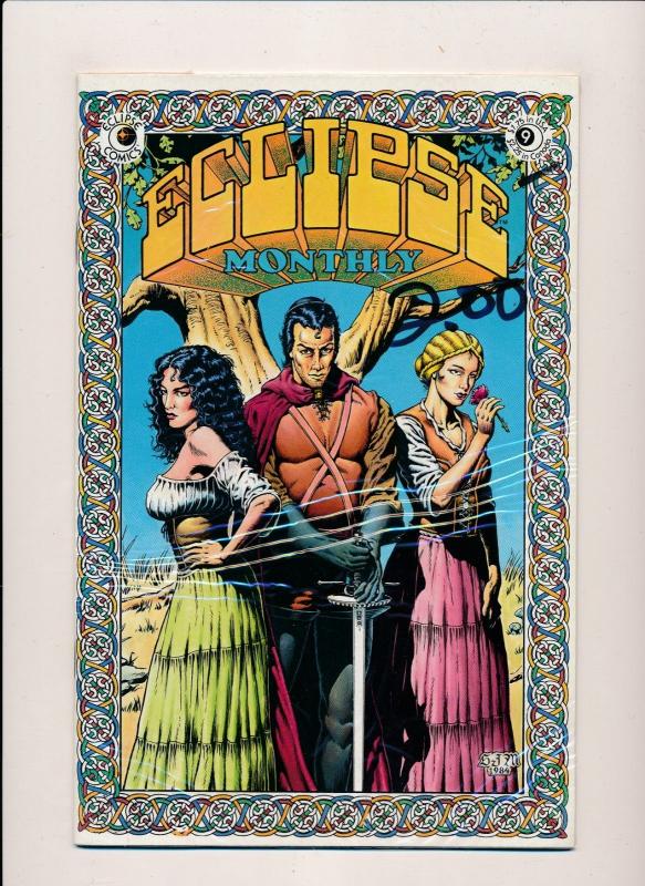 Eclipse Comics LOT of 5! ECLIPSE MONTHLY #3,#5,#7,#9,#10 VERY FINE (HX866) 