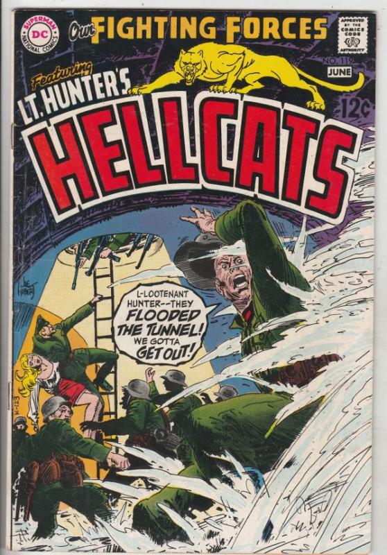 Our Fighting Forces #119 (Jun-69) FN Mid-Grade Lt. Hunter, the Hellcats