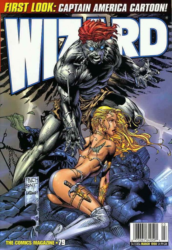 Wizard: The Comics Magazine #79B FN; Wizard | save on shipping - details inside