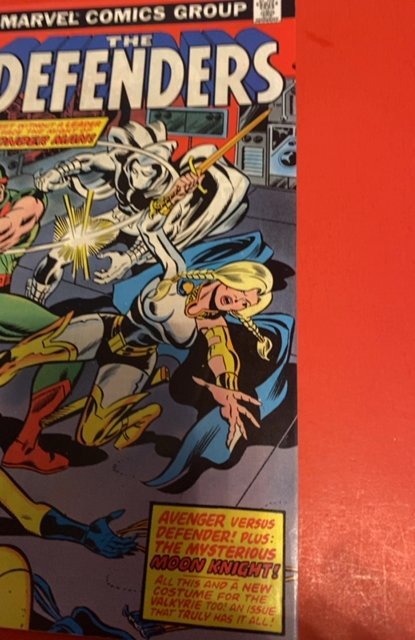 Defenders #47 Early Moon Knight! Big Time Spec Book!