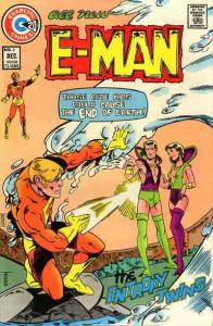 E-Man (1st series) #2 VG; Charlton | low grade comic - save on shipping - detail