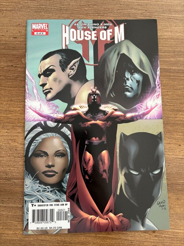 House Of M # 6 NM 1st Print Variant Cover Marvel Comic Book 11 J281