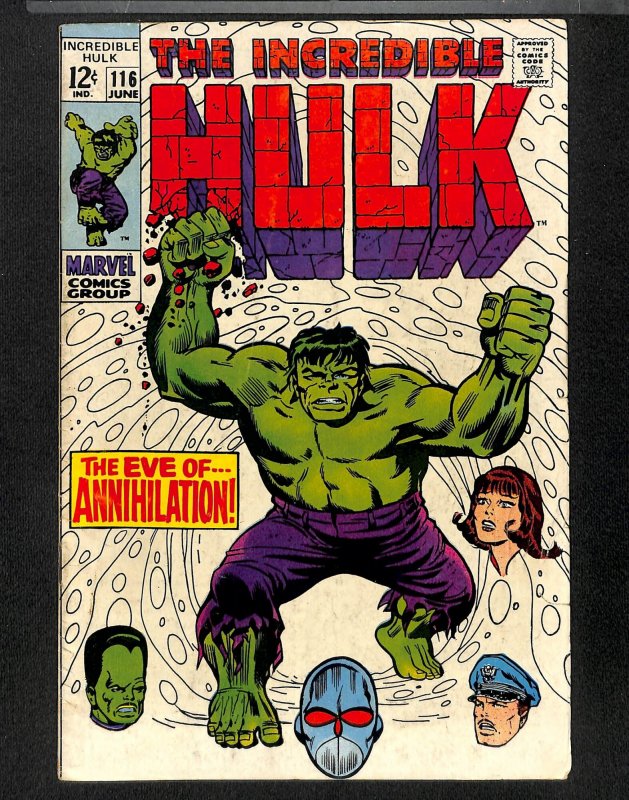 Incredible Hulk #116 FN 6.0