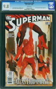Superman #679 (2008) CGC 9.8 NM/MT