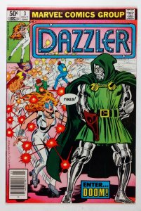 Dazzler #3 Newsstand Edition (1981)