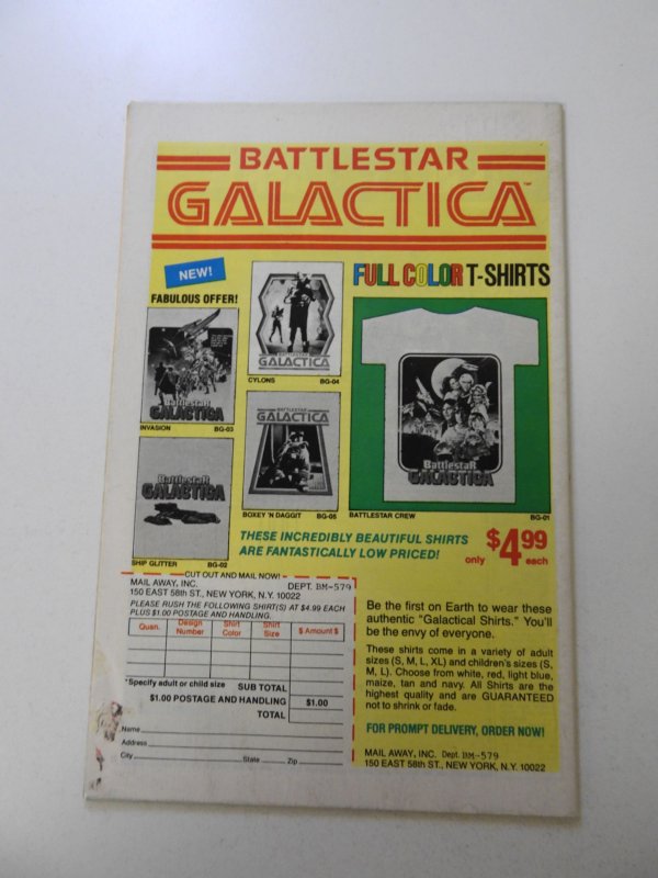 Iron Man #122 (1979) FN- condition stains back cover