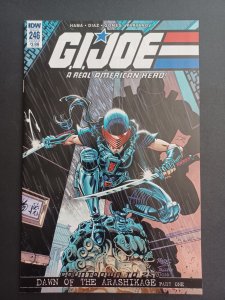 G.I. Joe A Real American Hero #246 B cover - Dawn Moreno Snakeyes - 2017 - NM