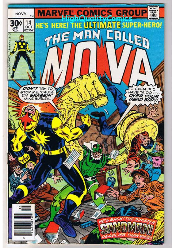 NOVA #14, VF, Sandman, Buscema, Marv Wolfman, 1976, more in store