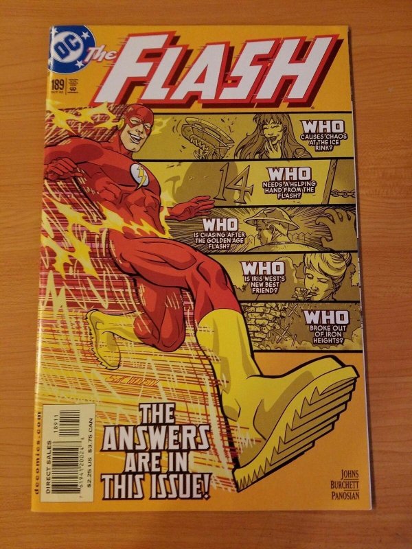 Flash #189 ~ NEAR MINT NM ~ (2002, DC Comics)