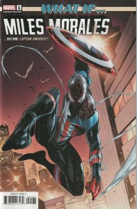 What If? Miles Morales Became Captain America # 1 Coello Variant NM Marvel [BK1]