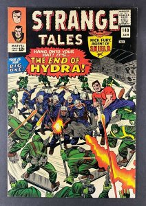 Strange Tales (1951) #140 VF (8.0) S.H.I.E.L.D. Nick Fury Jack Kirby Don Heck