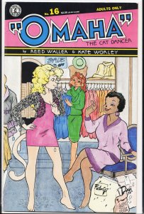 Omaha the Cat Dancer #16 (1991) Omaha the Cat Dancer
