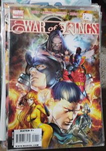 WAR OF KINGS # 1 2009  MARVEL DISNEY  INHUMANS KREE SHI'AR EMPIRE