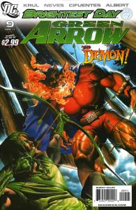 Green Arrow (4th Series) #9 FN ; DC | Brightest Day Demon Etrigan