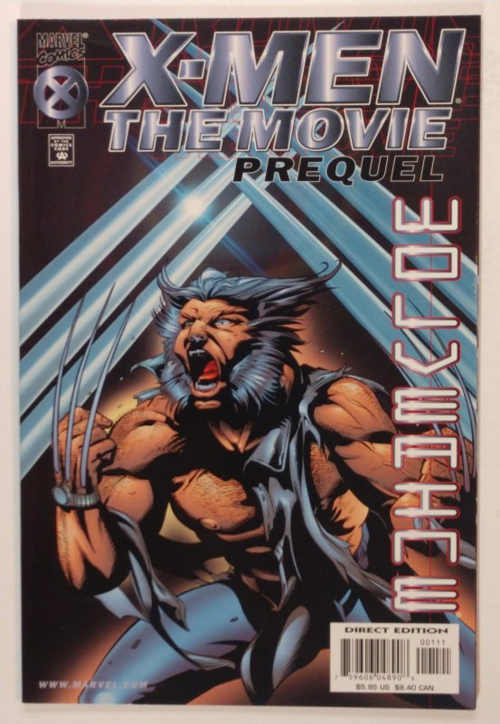 X-Men Movie Prequel (9.4, 2000) Wolverine Art Cover 