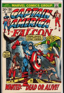 Captain America #154 (1972) Captain America and the Falcon [Key Issue]