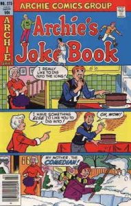 Archie's Jokebook Magazine #275 FN ; Archie | March 1981 Snow Shovel