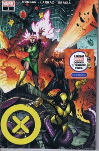 X-Men #1 2021 Walmart Exclusive Marvel Comics 3 Pack  