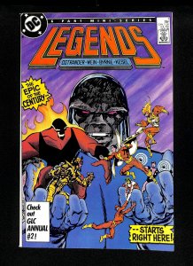 Legends #1 1st Amanda Waller Suicide Squad!