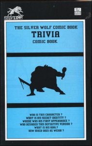 Silverwolf Comic Book Trivia Comic Book #2 VF ; Silverwolf