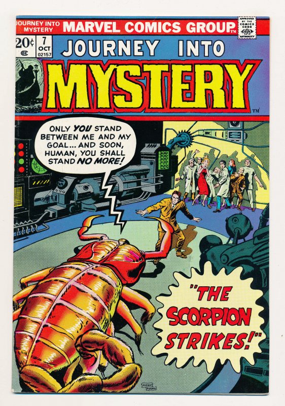 Journey into Mystery (1972 2nd series) #7 VF/NM