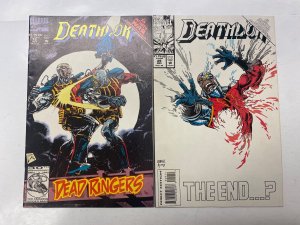 5 MARVEL comic books Deathlok #16 29 30 X-Men Prime Astonish X-Men #16 22 KM15