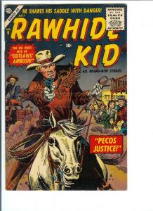 Rawhide Kid #9, Vol. 1, - Silver Age - July 1956 (Fine)