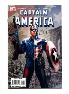 Captain America #43 - Signed Luke Ross ~ WE COMBINE SHIPPING ~ (9.2) 2008