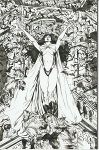 Vengeance of Vampirella #20 Cover L FOC B&W Virgin Dynamite Entertainment NM
