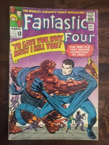 Fantastic Four 42 coupon cut from comic does not affect story