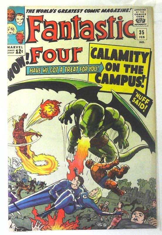 Fantastic Four (1961 series)  #35, Fine (Actual scan)