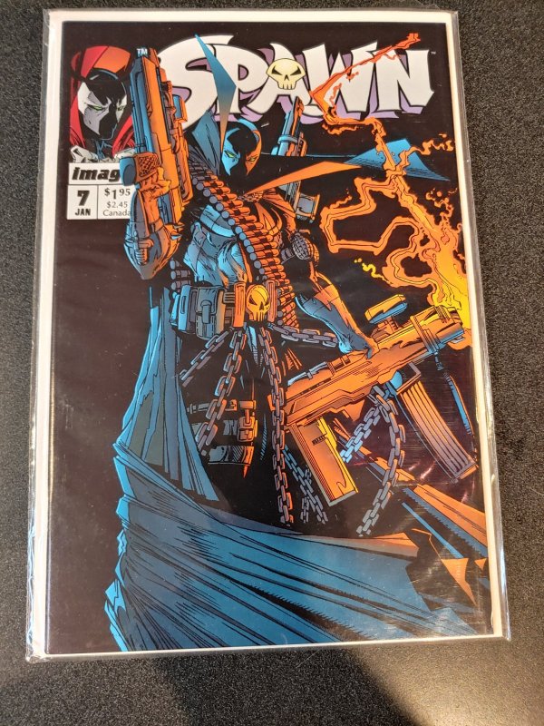 SPAWN #7 VF/NM GREAT ARTWORK