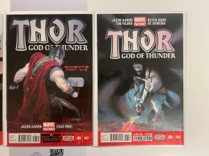 3 Thor Marvel Comic Books # 6 7 8 Hulk Avengers Defenders Spiderman 38 SM6