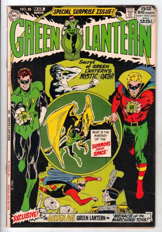 Green Lantern #88 (Mar-72) VF+ High-Grade Green Lantern