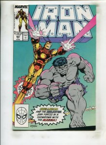 IRON MAN #247 (9.2) THE HULK, BOB LAYTON!! 1989