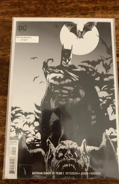 Batman: Kings of Fear #1 Bill Sienkiewicz Variant Cover (2018)