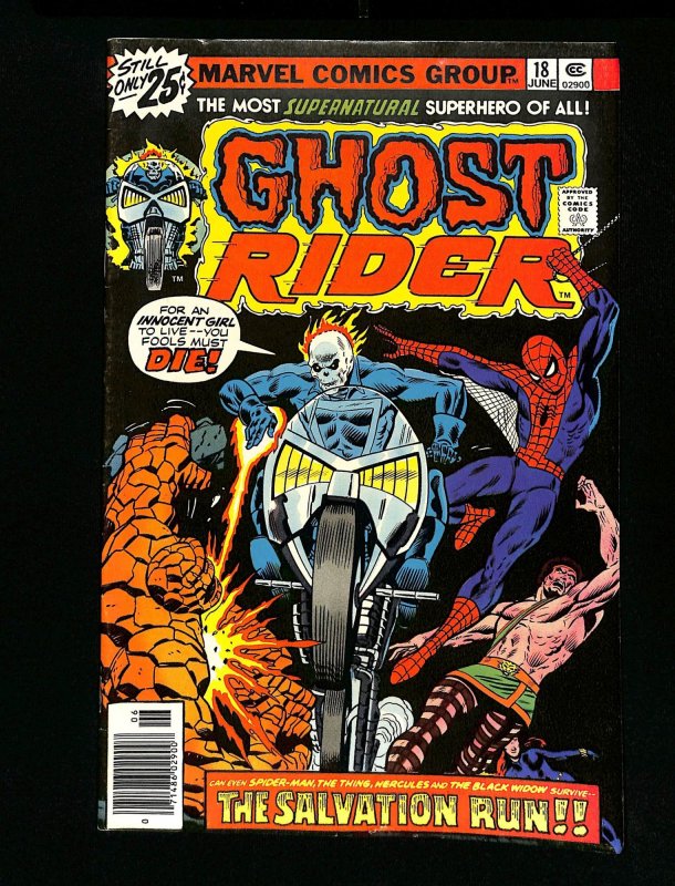 Ghost Rider #18 See Description Spider-Man!