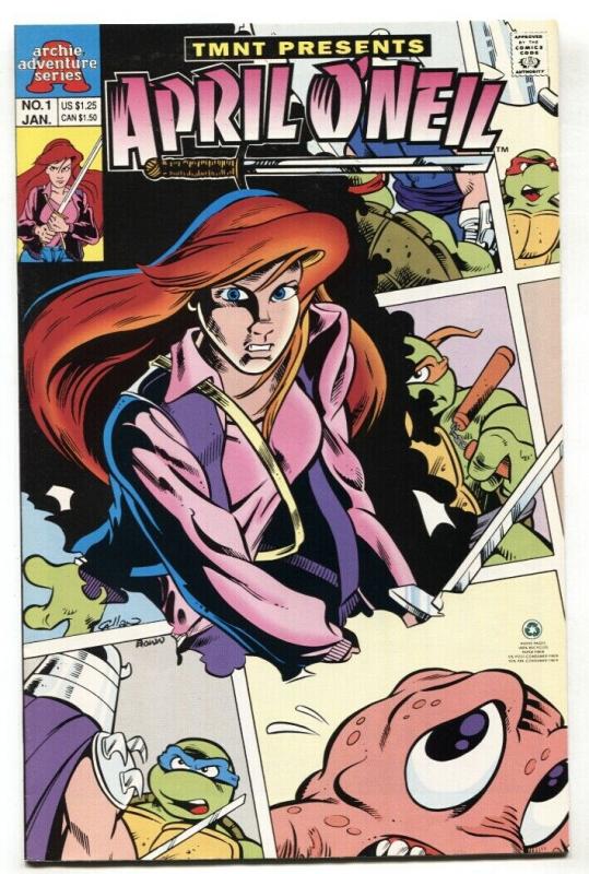 Teenage Mutant Ninja Turtles Presents April O'Neil #1 1993-Archie-First issue...