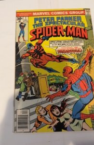 Spectacular Spider-Man #1tarantula stings twice light cover water/crease
