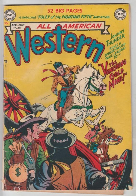 All American Western #111 (Dec-49) FN/VF- Mid-High-Grade Johnny Thunder