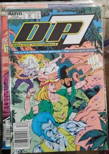 DP7 # 26 1988 MARVEL NEW UNIVERSE DISPLACED PARANORMALS  NEWSTAND VARIANT
